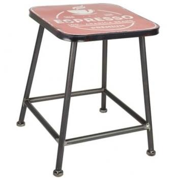Taburete de Metal Alexandra House Living 38 x 45 x 38 cm