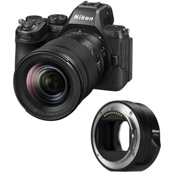 Cámara Digital Nikon Z5 II con Objetivo Z 24-120mm f/4 S y Adaptador FTZ II - Nuevo, Garantía de 3 Años, Sensor Full Frame 24,5 MP
