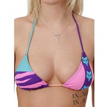 Fox - Imagen de la Mujer Top triangular superior -, Medium, Orange Sherbet