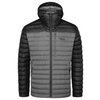 Rab Microlight Alpine Down Jacket for Men - Black/Graphene