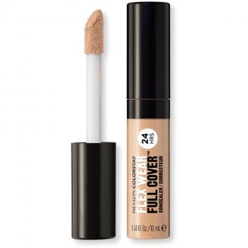 Revlon ColorStay Flex Wear Full Cover Concealer - Light Medium (030) with Hyaluronic Acid & Vitamin E