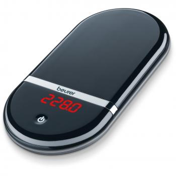 Beurer KS36 Balanza de Cocina de precisión, medición 2 kg, para pigmentos y condimentos, Display Invisible, Auto Tara, Apagado automático, Altura nº Pantalla 1 cm, Negro