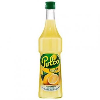 Pulco - Limón, Botella Vidrio 70 cl - [Pack de 3]