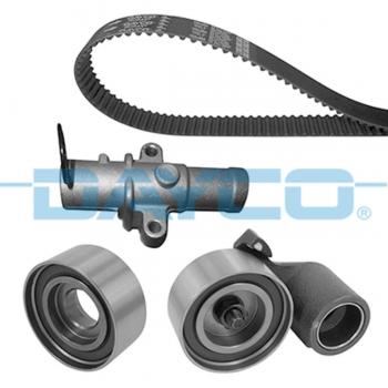 Juego de correas de distribución DAYCO KTB888 con correa dentada, tensor y rodillos, diseñado para un rendimiento óptimo en motores específicos