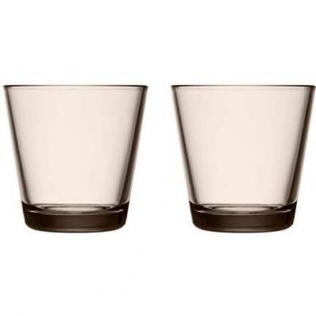 Iittala Kartio 1051119 - Juego de 2 vasos de cristal