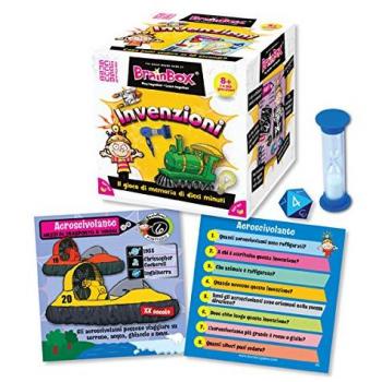Brainbox Juego de memoria inventos italiano