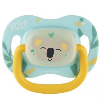Symmetrical Silicone Pacifier Exotic Animals 18m+ Koala