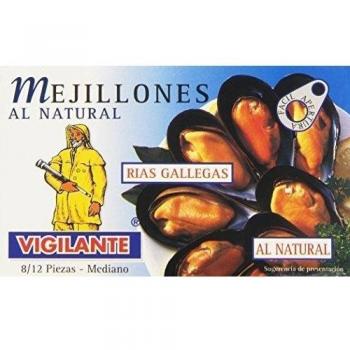 Vigilante - Mejillones al natural - Rías Gallegas - 70 g