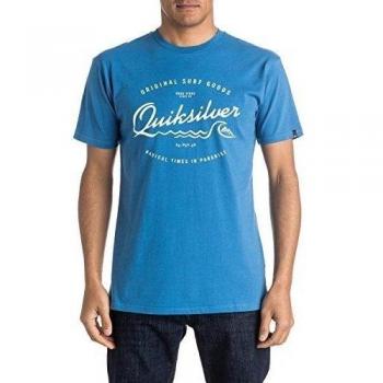 Quiksilver ClassicSS West Pier - Camiseta para hombre, color azul, talla XL