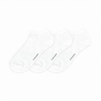Björn Borg Essential White Ankle Socks 3-Pack for Men (Size 39-42)