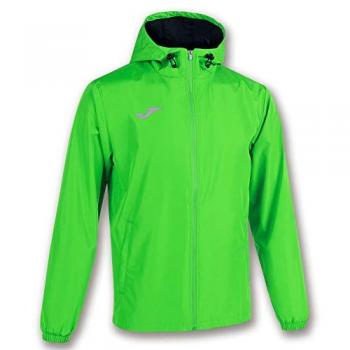 Joma Elite VIII Rain Jacket, Men's Fluorescent Green, XXL
