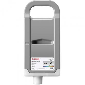 Canon PFI-706PGY Photo Gray Ink Cartridge (6691B001)