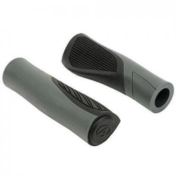 Mango de bicicleta AGR Ergo R1 125mm ergonómico gris/negro 22,2mm