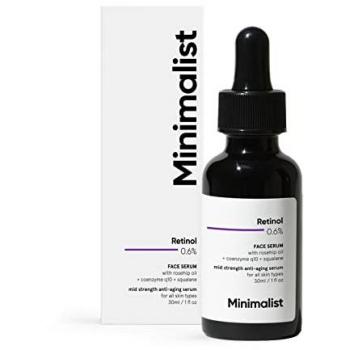 Minimalist 0.6% Retinol Anti-Aging Face Serum for All Skin Types
