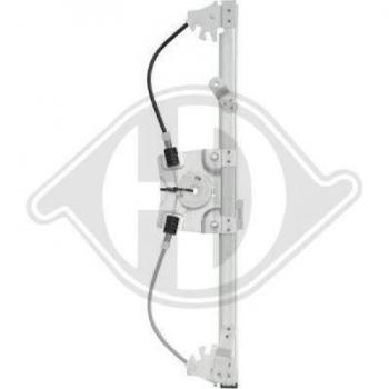 Elevalunas eléctrico DIEDERICHS 3452820, compatible con vehículos específicos, incluye motor y mecanismo de elevación, diseño de alta calidad y durabilidad, fácil instalación