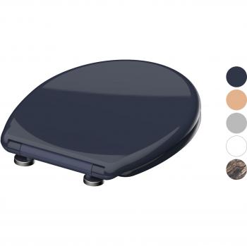 Tapa WC Schütte cierre suave liberación rápida grey duroplast