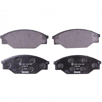 Juego de pastillas de freno HELLA 8DB 355 006-121 para Toyota Dyna, Hiace, Hilux y VW Taro - No preparado para indicador de desgaste - Cuatro pastillas por set
