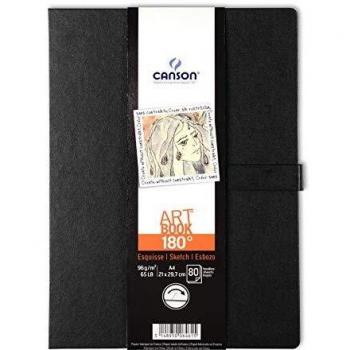 Cuad 21,6x27,9 80H Canson 180º Fino 96g