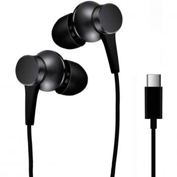 Auriculares con micrófono para móvil, conexión USB tipo C y jack 3.5mm, almohadillas cómodas y cable antienredos