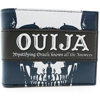 Cartera de Ouija Cráneo Impreso Azul