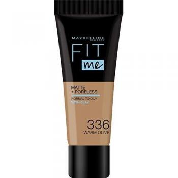 Maybelline Fit Me Matte + Poreless Liquid Foundation 336 Warm Olive 30ml