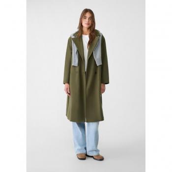 Soft-Touch Khaki Trench Coat XS