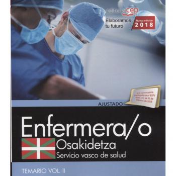 Enfermera/o. Servicio vasco de salud-Osakidetza. Temario. Vol.II
