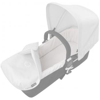 Tititnins® - Funda Capazo para Bugaboo Donkey 5 - Donkey 3 - Donkey 2 PIQUE BLANCO.Blanco - Acolchado Transpirable-