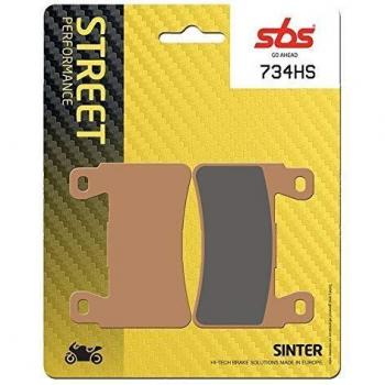 Pastillas de Freno Anteriores Sinterizadas SBS 734HS para Honda CB