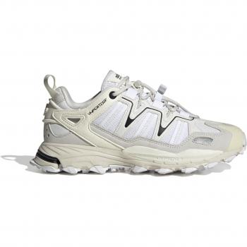 Adidas Originals Women's Hyperturf Sneakers - Grey and White, Size 3.5