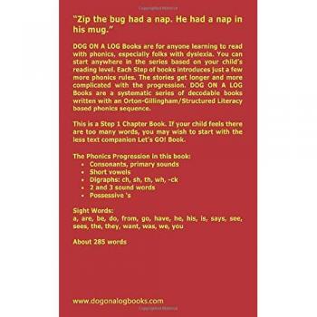 Libro de Capítulos Zip El Bicho: Libros Decodificables Sistemáticos para Lectores Fonéticos y Niños con Dislexia