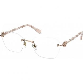 Gafas Graduadas Bvlgari BV 2244B 2014 Armazones para Mujer Rose-Dorados con Lentes Recetadas de 55 mm