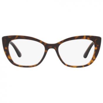Dolce & Gabbana DG3360 3256 Women’s Eyeglasses Tortoiseshell Size 54 (Frame Only) - Blue Light Block Available