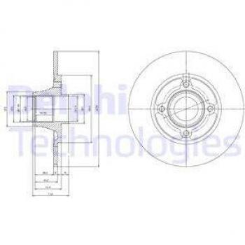Disco de freno DELPHI BG9033RS con características de alta calidad, diseño optimizado para un rendimiento superior, fabricado con materiales duraderos y resistencia al desgaste, adecuado para una amplia gama de vehículos