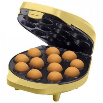 Gofrera Bestron Cake Pop Retro Amarillo 700W 220V Metal/plástico 1.55Kg