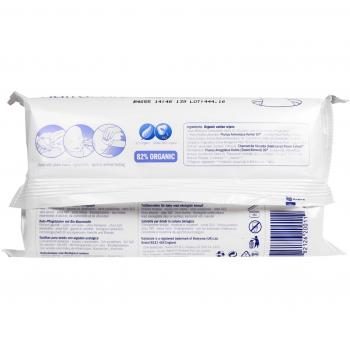 Natracare Organic Cotton Baby Wipes 50 Per Pack