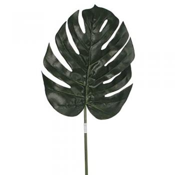 Vara Artificial Hoja Monstera Verde 88 cm