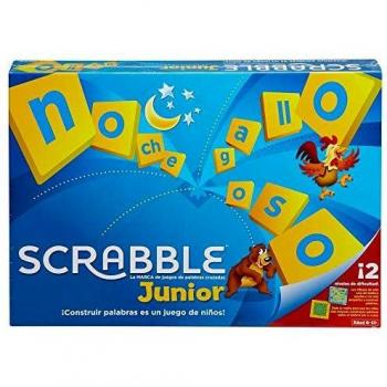 Mattel Games Scrabble junior, juegos de mesa para niños