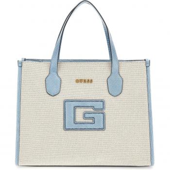 Bolso Guess G Status 2 Compartimentos Natural/Light Denim WK919822