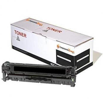 CVT - Compatible CB540A 125A Negro para HP Laserjet CM1312 CP1215 CP1217 CP1514n CP1515n CP1518ni