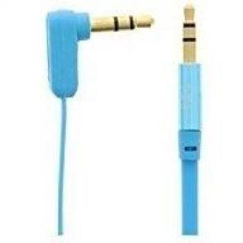Cable Auxiliar de Audio JABEES Jack 3.5mm / 3.5mm - Azul