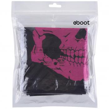 eBoot Máscara de Calavera sin Costura Bragas de Cuello de Calavera Bufanda Multiuso de Motocicleta, Colores Variados, 5 Piezas
