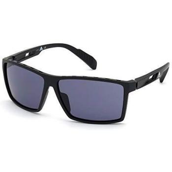 Adidas Sport Injected Vented Square Frame Sunglasses with Brown Lens