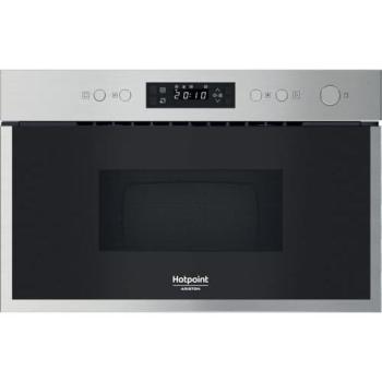 Microondas Encastrable Hotpoint HAM212OX Inox 22L 800W con Vapor y Descongelación Rápida