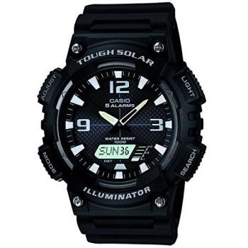 Reloj Casio AQ-S810W-1AV Tough Solar Analog Digital para Hombre Color Negro