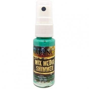 Cadence Spray Mix Media Shimmer Verde Claro Ref.MMS14