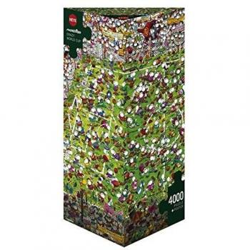 Puzzle Triangular Heye Crazy World Cup 4000 Piezas