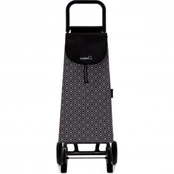 Garmol 216GPD Ojo C658 Carro de Compra 4 Ruedas Plegable y abatible, Tela, Gris, 40x15x86 cm