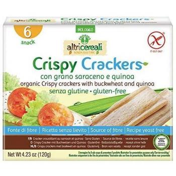 Altricereali Galletas Crujientes con Legumbres - 4 Paquetes de 1 x 110 gr - Total: 440 gr