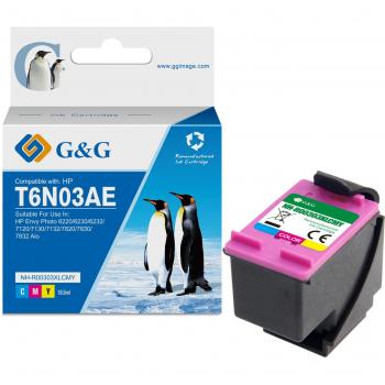 G&G HP 303XL Color Cartucho de Tinta Remanufacturado